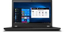Ноутбук Lenovo ThinkPad P17 Core i7 10750H 16Gb SSD512Gb NVIDIA Quadro T2000 4Gb 17.3" IPS FHD (1920x1080) Windows 10 Professional black WiFi BT Cam