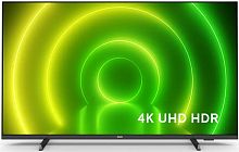 Телевизор LED Philips 43" 43PUS7406/60 черный Ultra HD 60Hz DVB-T DVB-T2 DVB-C DVB-S DVB-S2 USB WiFi (RUS)