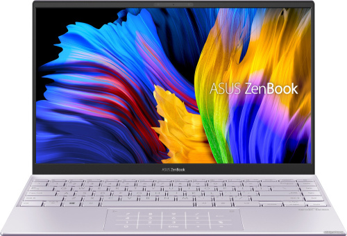 Ноутбук Asus Zenbook UM425UA-AM297 Ryzen 5 5500U 16Gb SSD512Gb AMD Radeon R5 14" IPS FHD (1920x1080) noOS lt.violet WiFi BT Cam