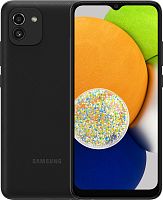 Смартфон Samsung SM-A035F Galaxy A03 32Gb 3Gb черный моноблок 3G 4G 2Sim 6.5" 720x1600 Android 10 48Mpix 802.11 b/g/n GPS GSM900/1800 GSM1900 TouchSc microSD max1024Gb