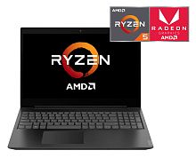 Ноутбук Lenovo IdeaPad L340-15API Ryzen 5 3500U 4Gb SSD256Gb AMD Radeon Vega 8 15.6" TN FHD (1920x1080) Free DOS black WiFi BT Cam