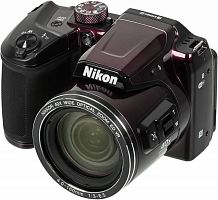 Фотоаппарат Nikon CoolPix B500 фиолетовый 16Mpix Zoom40x 3" 1080p SDXC/SD/SDHC CMOS 1x2.3 1minF turLCD HDMI/WiFi