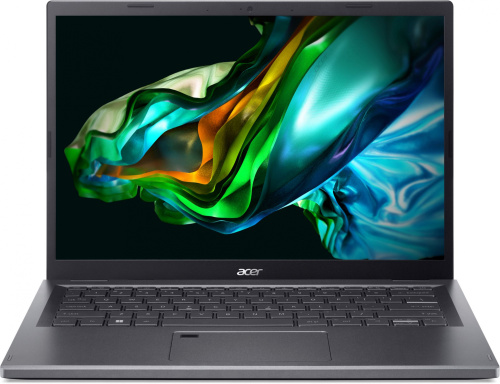 Ноутбук Acer Aspire 5 A514-56M-52QS Core i5 1335U 16Gb SSD512Gb Intel Iris Xe graphics 14" IPS WUXGA (1920x1200) noOS grey WiFi BT Cam (NX.KH6CD.003)