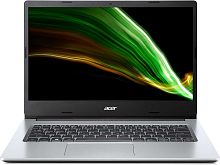 Ноутбук Acer Aspire 1 A114-33-P9R1 Pentium Silver N6000 4Gb eMMC128Gb Intel UHD Graphics 14" IPS FHD (1920x1080) Windows 11 Home silver WiFi BT Cam
