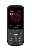 Мобильный телефон Digma C240 Linx 32Mb черный/серый моноблок 2Sim 2.4" 240x320 0.08Mpix GSM900/1800 FM microSD max16Gb