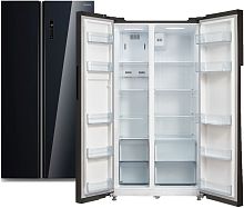 Холодильник Бирюса SBS 587 BG черный (двухкамерный)