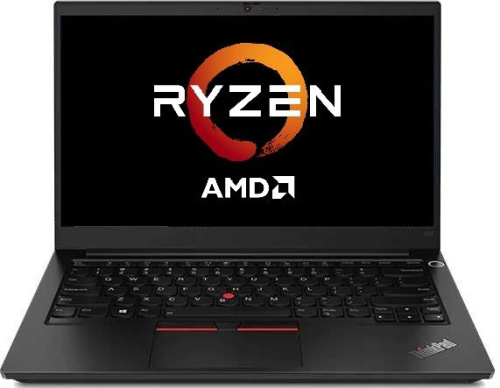 Ноутбук Lenovo ThinkPad E14 G3 AMD Ryzen 5 5500U 16Gb SSD512Gb AMD Radeon 14" IPS FHD (1920x1080) Windows 10 Professional 64 black WiFi BT Cam