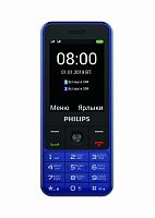 Мобильный телефон Philips E182 Xenium синий моноблок 2Sim 2.4" 240x320 0.3Mpix GSM900/1800 GSM1900 MP3 FM microSD