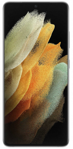 Смартфон Samsung SM-G998 Galaxy S21 Ultra 128Gb 12Gb серебряный фантом моноблок 3G 4G 2Sim 6.8" 1440x3200 Android 11 108Mpix 802.11 a/b/g/n/ac/ax NFC GPS GSM900/1800 GSM1900 Ptotect MP3