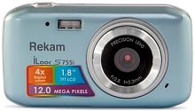 Фотоаппарат Rekam iLook S755i серый металлик 12Mpix 1.8" SD/MMC CMOS/Li-Ion