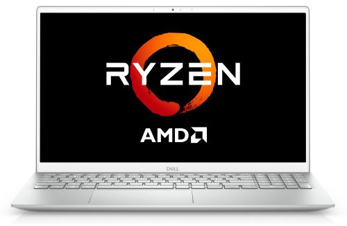 Ноутбук Dell Inspiron 5505 Ryzen 7 4700U 8Gb SSD512Gb AMD Radeon 15.6" WVA FHD (1920x1080) Windows 10 silver WiFi BT Cam