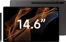 Планшет Samsung Galaxy Tab S8 Ultra SM-X900 Snapdragon 898 2.99 8C RAM12Gb ROM256Gb 14.6" Super AMOLED 2960x1848 Android 12 темно-серый 13Mpix 12Mpix BT WiFi Touch microSD 1Tb 11200mAh 8hr