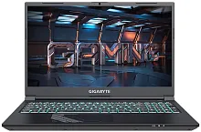 Ноутбук Gigabyte G5 Core i7 12650H 16Gb SSD512Gb NVIDIA GeForce RTX4060 8Gb 15.6" IPS FHD (1920x1080) Windows 11 Home black WiFi BT Cam (KF5-G3KZ353SH)