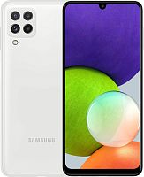 Смартфон Samsung SM-A225F Galaxy A22 64Gb 4Gb белый моноблок 3G 4G 6.4" 720x1600 Android 11 48Mpix 802.11 b/g/n/ac NFC GPS GSM900/1800 GSM1900 TouchSc