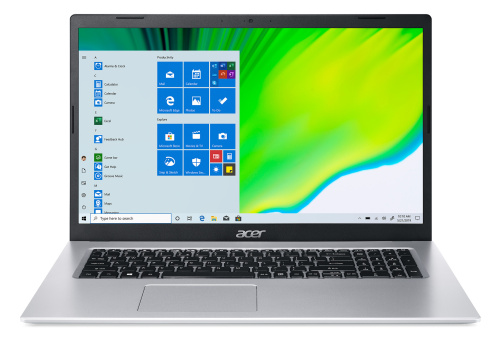 Ноутбук Acer Aspire 5 A517-52-57RD Core i5 1135G7 8Gb SSD512Gb Intel Iris Xe graphics 17.3" IPS FHD (1920x1080) Windows 10 Professional silver WiFi BT Cam