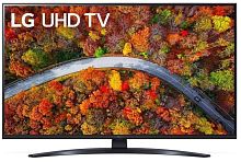 Телевизор LED LG 50" 50UP81006LA черный Ultra HD 50Hz DVB-T DVB-T2 DVB-C DVB-S DVB-S2 USB WiFi Smart TV (RUS)