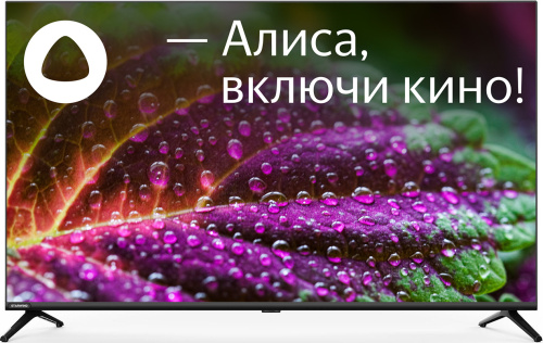 Телевизор LED Starwind 43" SW-LED43SG300 Яндекс.ТВ Frameless черный FULL HD 60Hz DVB-T DVB-T2 DVB-C DVB-S DVB-S2 USB WiFi Smart TV