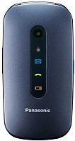 Мобильный телефон Panasonic TU456 синий раскладной 1Sim 2.4" 240x320 0.3Mpix GSM900/1800 microSDHC max32Gb