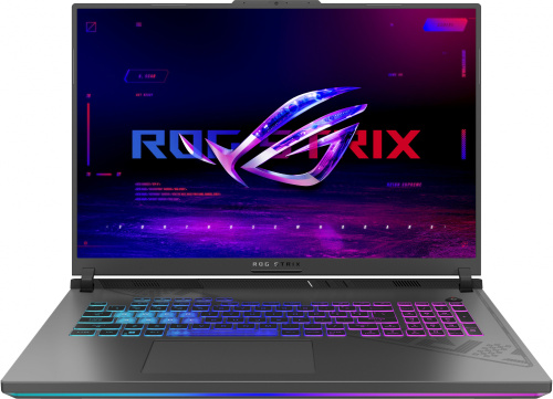 Ноутбук Asus ROG Strix G18 G814JV-N5080 Core i7 13650HX 16Gb SSD1Tb NVIDIA GeForce RTX4060 8Gb 18" IPS WUXGA (1920x1200) noOS grey WiFi BT Cam (90NR0CM1-M004Z0)