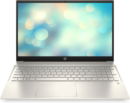 Ноутбук HP Pavilion 15-eg0043ur Core i3 1115G4 8Gb SSD256Gb Intel UHD Graphics 15.6" IPS FHD (1920x1080) Free DOS 3.0 gold WiFi BT Cam