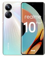 Смартфон Realme RMX3686 10 Pro+ 5G 256Gb 12Gb золотой моноблок 3G 4G 2Sim 6.7" 2400x1080 Android 13 108Mpix 802.11 a/b/g/n/ac/ax NFC GPS GSM900/1800 GSM1900 TouchSc Protect