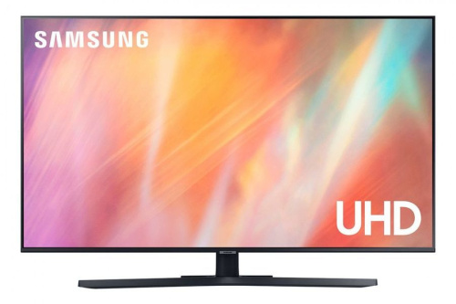 Телевизор LED Samsung 55" UE55AU7500UXRU 7 черный Ultra HD 60Hz DVB-T2 DVB-C DVB-S2 USB WiFi Smart TV (RUS)