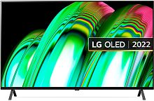 Телевизор OLED LG 65" OLED65A26LA.ARUB темно-серый 4K Ultra HD 60Hz DVB-T DVB-T2 DVB-C DVB-S DVB-S2 WiFi Smart TV (RUS)