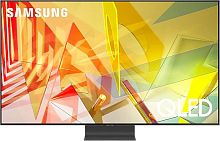 Телевизор QLED Samsung 85" QE85Q95TAUXRU Q серебристый/Ultra HD/120Hz/DVB-T2/DVB-C/DVB-S2/USB/WiFi/Smart TV (RUS)