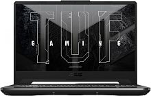 Ноутбук Asus TUF Gaming F15 FX506HE-HN376 Core i7 11800H 16Gb SSD512Gb NVIDIA GeForce RTX 3050 Ti 4Gb 15.6" IPS FHD (1920x1080) noOS black WiFi BT Cam (90NR0704-M00J60)