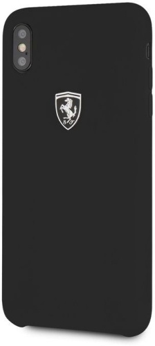 Чехол (клип-кейс) для Apple iPhone XS Max Ferrari черный (FEOSIHCI65BK)