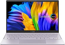 Ноутбук Asus Zenbook UX325EA-KG275 Core i5 1135G7/16Gb/SSD512Gb/Intel Iris Xe graphics/13.3"/OLED/FHD (1920x1080)/noOS/lt.violet/WiFi/BT/Cam/Bag