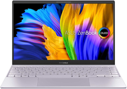 Ноутбук Asus Zenbook UX325EA-KG275 Core i5 1135G7/16Gb/SSD512Gb/Intel Iris Xe graphics/13.3"/OLED/FHD (1920x1080)/noOS/lt.violet/WiFi/BT/Cam/Bag