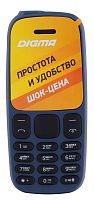Мобильный телефон Digma A106 Linx 32Mb синий моноблок 2Sim 1.44" 68x98 GSM900/1800