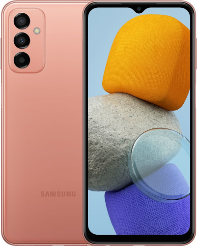 Смартфон Samsung SM-M236 Galaxy M23 128Gb 6Gb розовый моноблок 3G 4G 6.6" 1080x2400 Android 11 50Mpix 802.11 a/b/g/n/ac NFC GPS GSM900/1800 GSM1900 TouchSc