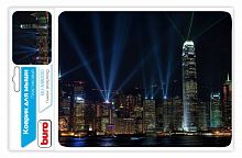 Коврик для мыши Buro BU-M80010 рисунок/Гонконг 230x180x2мм