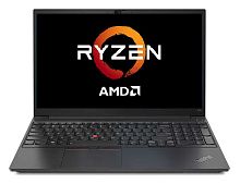Ноутбук Lenovo ThinkPad E15 G3 AMD Ryzen 5 5500U 8Gb SSD256Gb AMD Radeon 15.6" IPS FHD (1920x1080) Windows 10 Professional 64 black WiFi BT Cam