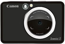 Фотоаппарат Canon Zoemini S черный 8Mpix microSDXC 30minF/Li-Ion