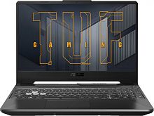 Ноутбук Asus TUF Gaming F15 FX506HCB-HN144 Core i5 11400H 8Gb SSD512Gb NVIDIA GeForce RTX 3050 4Gb 15.6" IPS FHD (1920x1080) noOS black WiFi BT Cam