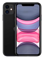 Смартфон Apple A2221 iPhone 11 128Gb черный моноблок 3G 4G 6.1" iPhone iOS 15 12Mpix 802.11 a/b/g/n/ac/ax NFC GPS