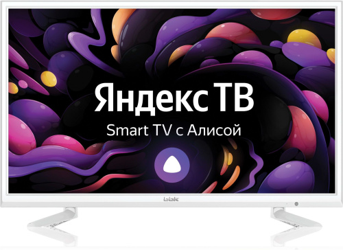 Телевизор LED BBK 24" 24LEX-7288/TS2C (W) Яндекс.ТВ белый HD 50Hz DVB-T2 DVB-C DVB-S2 WiFi Smart TV (RUS)