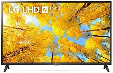 Телевизор LED LG 43" 43UQ75006LF.ARUB черный 4K Ultra HD 60Hz DVB-T DVB-T2 DVB-C DVB-S DVB-S2 USB WiFi Smart TV (RUS)