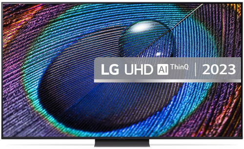 Телевизор LED LG 75" 75UR91006LA.ARUB черный 4K Ultra HD 50Hz DVB-T DVB-T2 DVB-C DVB-S DVB-S2 USB WiFi Smart TV