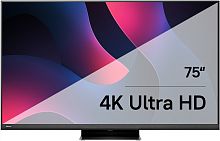 Телевизор LED Hisense 75" 75U8KQ темно-серый 4K Ultra HD 120Hz DVB-T DVB-T2 DVB-C DVB-S DVB-S2 USB WiFi Smart TV