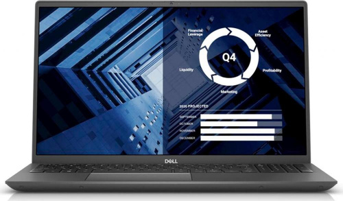Ноутбук Dell Vostro 7500 Core i5 10300H 16Gb SSD512Gb NVIDIA GeForce GTX 1650 4Gb 15.6" WVA FHD (1920x1080) Windows 10 Professional grey WiFi BT Cam