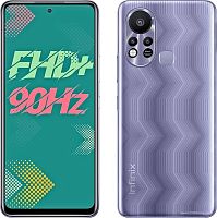 Смартфон Infinix X6812B Hot 11S 64Gb 4Gb фиолетовый моноблок 3G 4G 2Sim 6.78" 1080x2460 Android 11 50Mpix 802.11 a/b/g/n NFC GPS GSM900/1800 GSM1900 TouchSc FM microSD max512Gb
