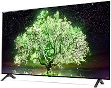 Телевизор OLED LG 55" OLED55A1RLA темно-серый/Ultra HD/60Hz/DVB-T/DVB-T2/DVB-C/DVB-S/DVB-S2/USB/WiFi/Smart TV (RUS)