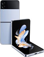 Смартфон Samsung SM-F721B Galaxy Z Flip 4 128Gb 8Gb голубой раскладной 3G 4G 6.7" 1080x2640 Android 11 12Mpix 802.11 a/b/g/n/ac NFC GPS GSM900/1800 GSM1900 TouchSc Ptotect