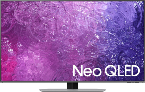 Телевизор QLED Samsung 50" QE50QN90CAUXCE Series 9 серебристый 4K Ultra HD 120Hz DVB-T2 DVB-C DVB-S2 USB WiFi Smart TV (RUS)