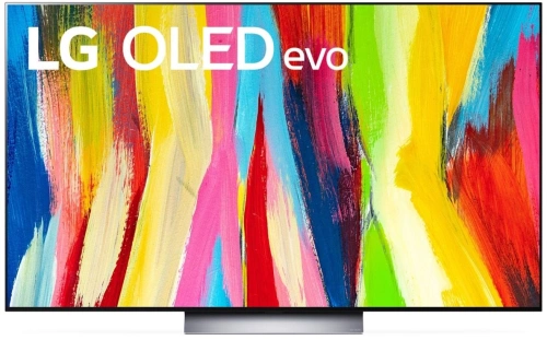 Телевизор OLED LG 77" OLED77C2RLA.ADKG темно-серый 4K Ultra HD 120Hz DVB-T DVB-T2 DVB-C DVB-S DVB-S2 USB WiFi Smart TV (RUS)