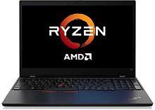 Ноутбук Lenovo ThinkPad L15 G1 T Ryzen 7 Pro 4750U 16Gb SSD512Gb AMD Radeon 15.6" IPS FHD (1920x1080) Windows 10 4G Professional 64 black WiFi BT Cam